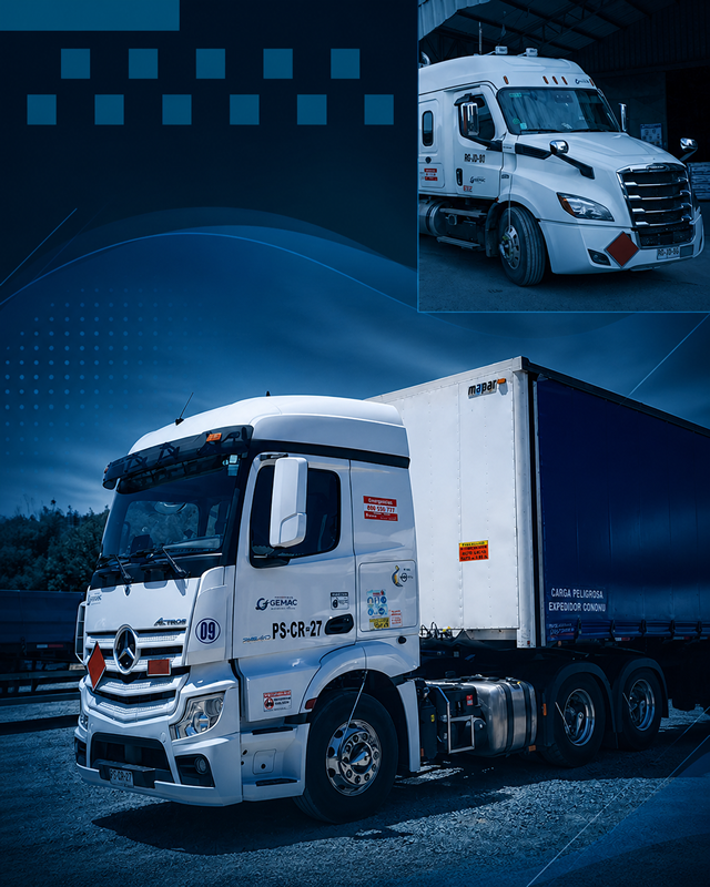 Transporte seguro de productos químicos